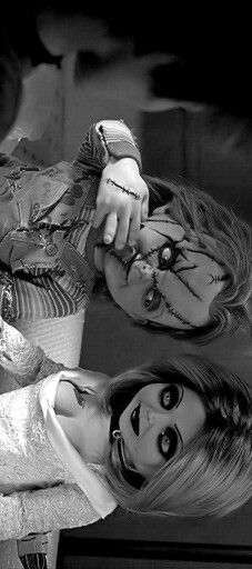 The Bride of Chucky Chucky And Tiffany Wallpaper, Bride Chucky, Dark Whispers, Tiffany Wallpaper, The Bride Of Chucky, Tiffany Ray, Tiffany Bride Of Chucky, Chucky Tiffany, Tiffany Bride