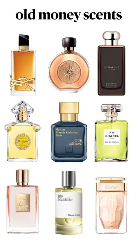 smell rich, old money fragrance, scents, expensive perfume Rich Old Money, Ginger Lily, Expensive Perfume, Chanel Paris, Body Mist, Perfume Oils, Old Money, Cartier, Scents