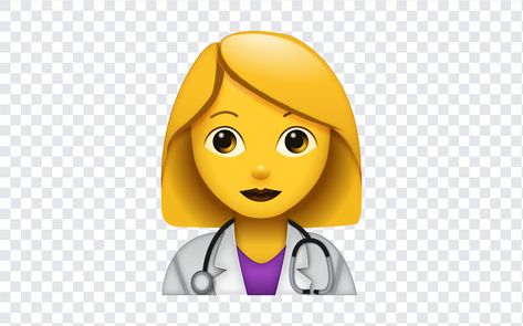 Doctor Emoji Woman PNG Doctor Emoji, Emoji Man, Kiss Emoji, Hand Emoji, Ios Emoji, Couple Holding Hands, Woman Png, Heart Emoji, Mockup Downloads