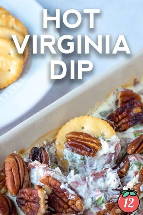 Hot Virginia Dip, Hot Virginia Dip Recipe, Hot Dips For Parties Appetizers, Slow Cooker Potluck, Potluck Favorites, Dips Savory, Cabin Food, Party Appetizer Recipes, Delicious Dips Recipes