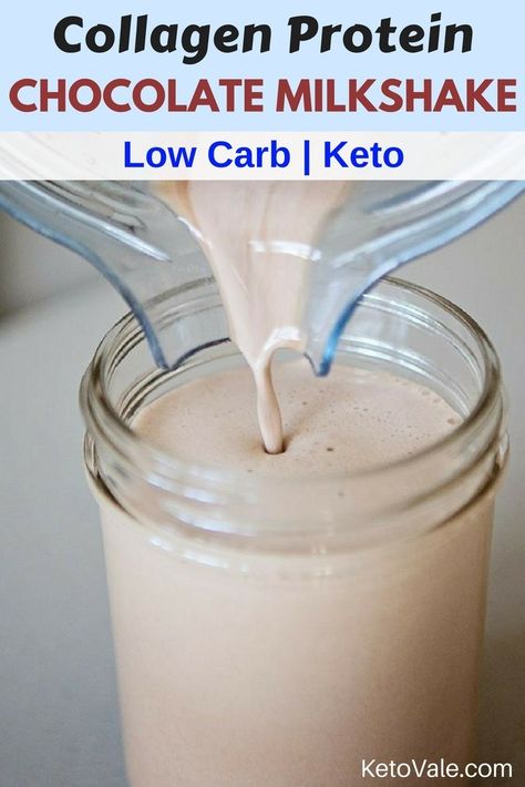 Are you looking to get a little more protein into your diet? If you are working out, this is a great pre-workout or post-workout shake to feed your muscles and joint recovery! Keto Protein Shakes, Coconut Milkshake, Low Carb Smoothie Recipes, Protein Milkshake, Collagen Smoothie, Collagen Recipes, Keto Smoothie Recipes, Workout Shakes, Coconut Chocolate