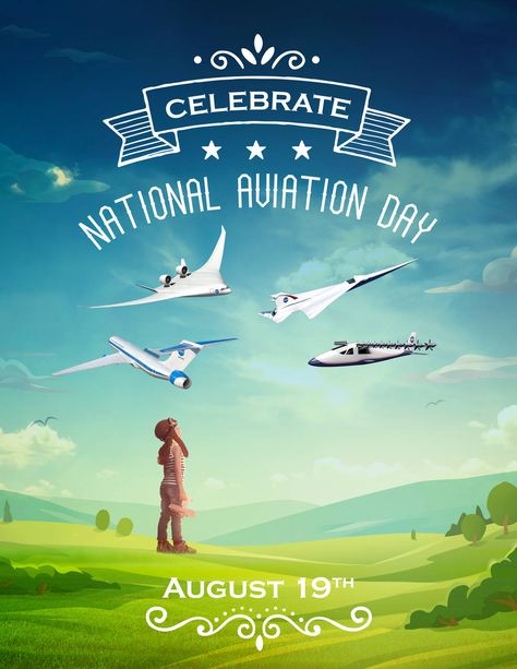 Future Aircraft, National Aviation Day, August Themes, Weekend Inspiration, Aircraft Mechanics, Air Traffic Control, Wright Brothers, National Days, Military Wife