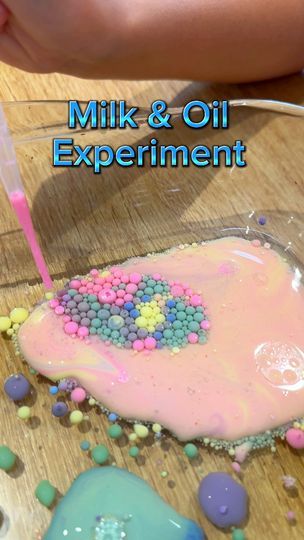 146K views · 1K reactions | Milk + Oil Experiment 💙💜💛💚❤️  #kidsactivities #milk #craft #artandcraft #oil #experiment #artcraftkids #milkoil #easy #cheap #kidcraft #kids #artsandcrafts #reel #facebookreel #viral #foryou #explore #milk #colour #craftykids #crafty #summer #summeractivities #summeractivitiesforkids #craftykids #craftymom #cute #cuteidea | M&M Kids Activities  | M&M Kids Activities  · Original audio Milk And Oil Experiment, Milk Experiments For Kids, Easy Cheap, Crafty Kids, Crafty Moms, Summer Activities For Kids, Kids Activities, Arts And Crafts For Kids, Summer Activities