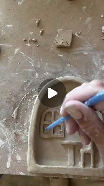 How make a mini wall hanging ❤️ ••• Follow @hazelbean_ceramics for more! Mini Wall Hanging, Clay Wall Hanging, Mini Wall, Pottery Art, Art Ideas, Decor Ideas, Wall Hanging, Sculpture, Ceramics