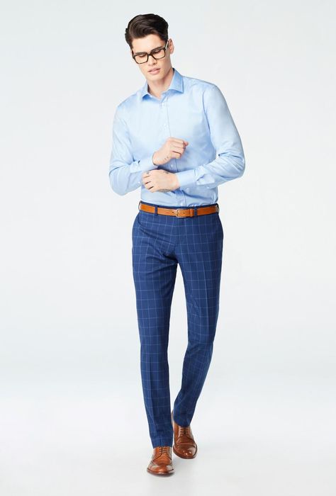 Blue Pants Business Casual, Business Casual Outfit Men, Corporate Attire For Men, Blue Pants Outfit Men, Fall Business Attire, Outfit Semiformal, Blue Blazer Outfit Men, Blue Pants Outfit, Blue Blazer Outfit