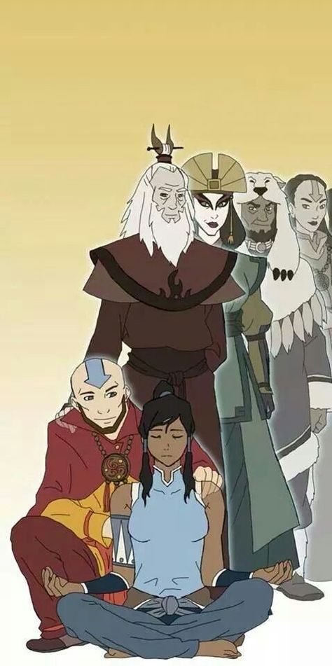 Together, for all of your life times. Avatar Series, Korra Avatar, The Legend Of Korra, Avatar The Last Airbender Art, Team Avatar, Fire Nation, Avatar Airbender, Avatar Aang, Legend Of Korra