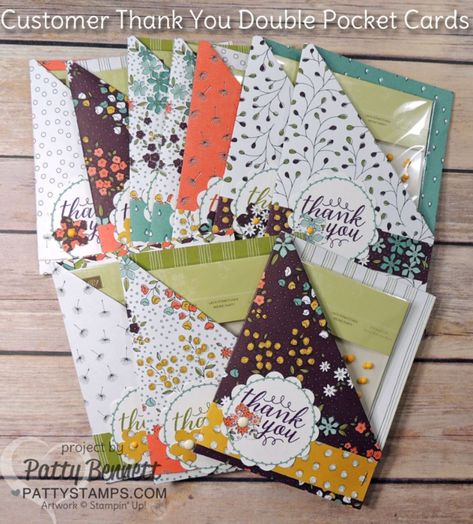 Patty Bennett, Wildflower Fields, Pocket Card, Designer Paper, Fancy Fold Cards, Pocket Cards, Fancy Folds, Fun Fold Cards, Card Tutorials