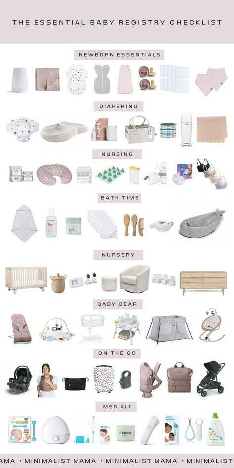 The baby registry checklist new moms need, that I wish I had! Preparing for baby is SO exciting but also overwhelming - so grab my free baby registry checklist printable with pictures of all of the baby registry must haves that you need to add to your registry for 2023. Baby Registry Checklist New Moms, Baby Registry Checklist Printable, Target Baby Registry, Newborn Must Haves, Baby Items List, Baby Essential List, Registry Must Haves, New Baby Checklist, Newborn Checklist