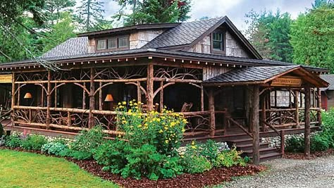 Adirondack Cabin, Adirondack Decor, Adirondack Style, Chalet Style, Cabin Interiors, Lodge Style, Cabin Style, Cabins And Cottages, A Log