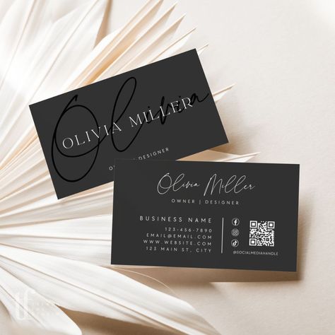 Modern Hat Business Card, Matte Business Cards, One Sided Business Card, Beauty Cards Business, Wax Business Card, Visiting Card Ideas Business, Modern Minimalist Business Cards, Work Card Design, Real Estate Business Cards Ideas Modern