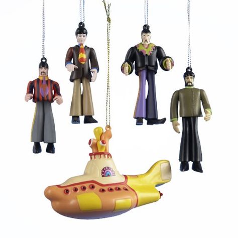 Beatles Christmas Ornaments Beatles Christmas ornaments bring back pleasant memories, and add to the joy of the season. Kurt Adler has created a number of quality Beatles ornaments, so finding them is easy. Beatles Nursery, Yellow Submarine Movie, Beatles Merch, Rock Band Art, Beatles Christmas, Beatles Merchandise, Submarine Movie, Beatles Memorabilia, Beatles Cartoon