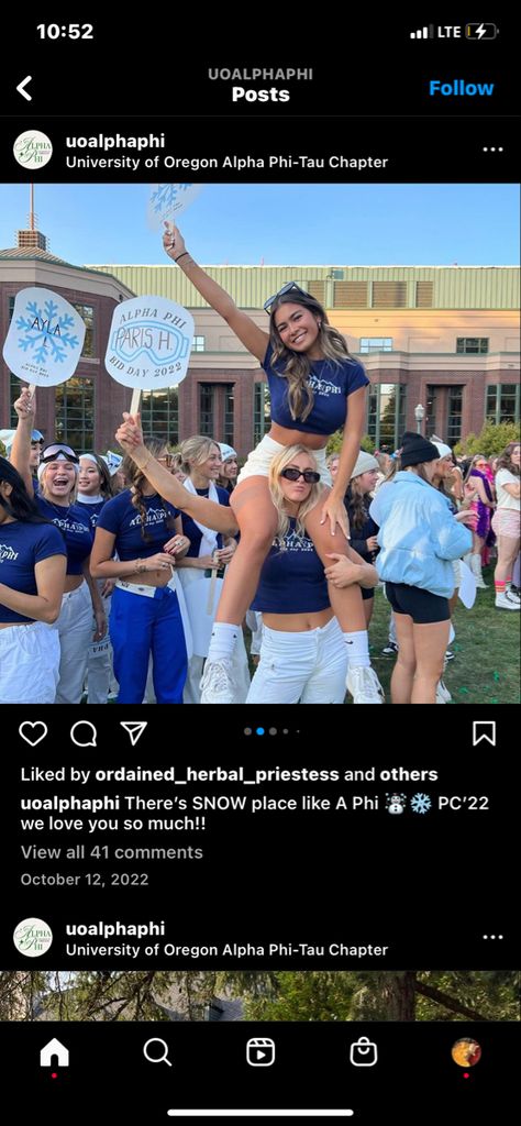 Ski Bid Day Theme Sorority, Snow Sorority Theme, 2023 Party Themes, Apres Ski Bid Day, Sorority Ski Theme, Snow Bid Day Theme, Winter Bid Day Themes, Snow Place Like Home Bid Day, Ski Bid Day Theme