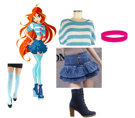 Outfits Carnaval, Winx Outfits, Wind Club, Bloom Winx, Bloom Winx Club, Clubbing Aesthetic, Casual Cosplay, Cartoon Outfits, Winx Club