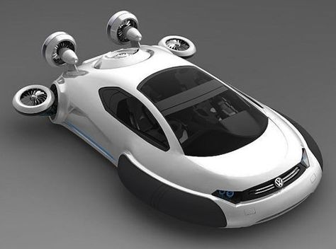 Volkswagen Hover-car Hover Car, Hydrogen Fuel Cell, Hydrogen Fuel, Flying Car, Car Volkswagen, Concept Car Design, All-terrain Vehicles, Hybrid Car, Fuel Cell