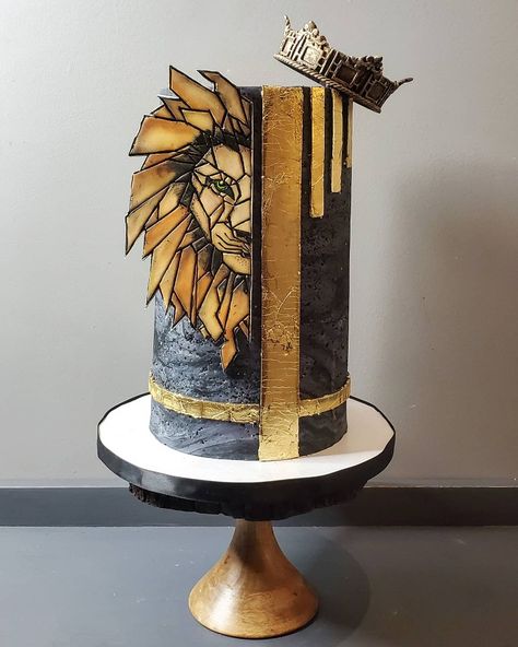 Lion Birthday Cake, Ironman Cake, Lion Cake, Anime Cake, Safari Cakes, Elegant Birthday Cakes, Couture Cakes, Birthday Cakes For Men, Special Cakes