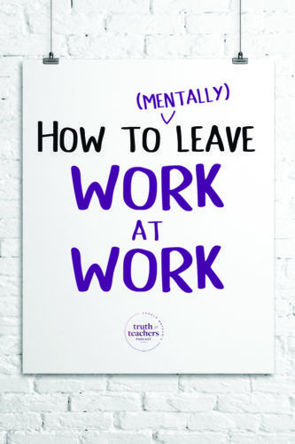 If you set limits for your work hours, but then spend the whole evening and weekend worrying about school, you'll never get a true break or opportunity to disconnect from work. Here are 6 strategies to help. Teacher Encouragement Quotes, Teacher Problems, Teaching 5th Grade, Teacher Quotes Inspirational, Teaching Profession, Teacher Support, Struggling Students, About School, Teacher Inspiration