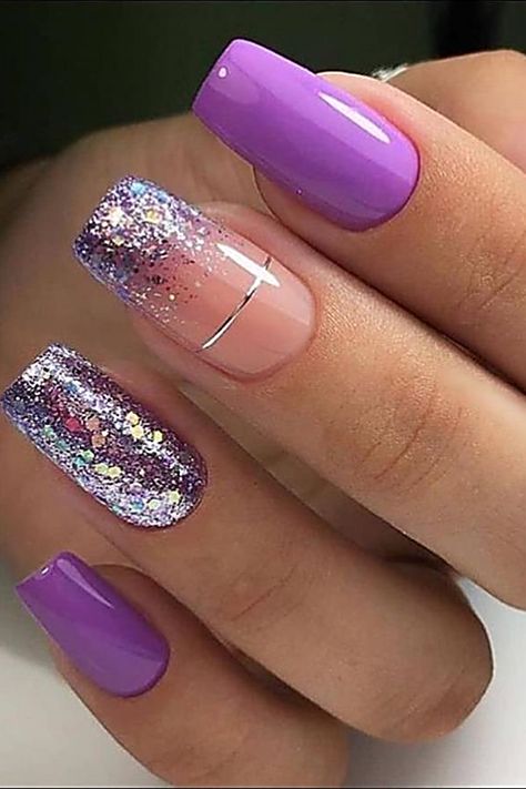 Get Inspired with These Popular Nail Styles for Your Next Manicure! Greece Nails, Deluxe Nails, 2022 Nails, Square Nail Designs, Blue Acrylic Nails, New Nail Designs, Short Square Nails, Modern Nails, Short Square Acrylic Nails