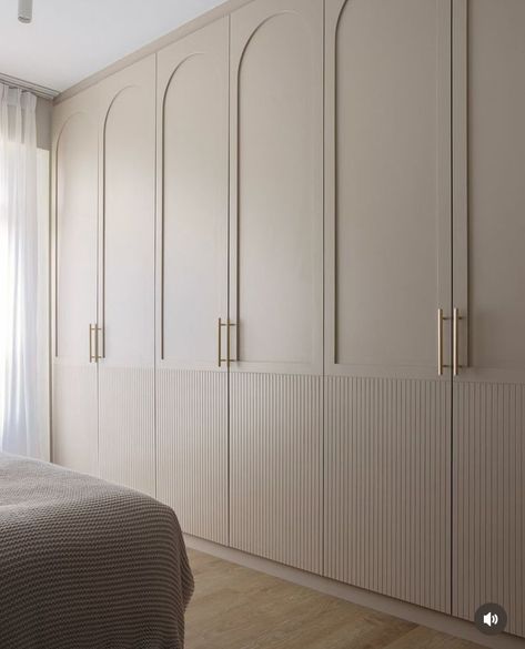 Painted Wardrobes, Wardrobe Shutter Design, Singapore Design, Wardrobe Colour, Sleek Interior, Wardrobe Design Modern, Shutter Designs, Wardrobe Door Designs, Sliding Wardrobe Doors