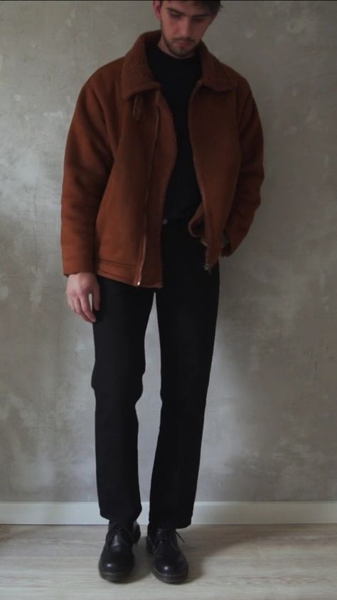 Rick Owens Outfit Men, Doc Martens Outfit Men, Desert Dweller, Martens Outfit, Fashion Souls, Dr Martens Outfit, Stylish Mens Suits, Fits Ideas, Bad Fashion