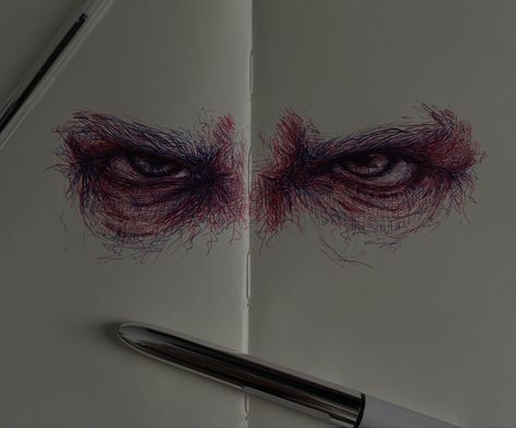 #pen #drawing #angry #eyes #art #blue #red Angry Eyes Drawing Reference, How To Draw Angry Eyes, Angry Lips Drawing, Angry Eyes Reference, Dangerous Eyes Drawing, Angry Drawing Feelings, Angry Eyes Drawing, Angry Artwork, Red Eyes Drawing