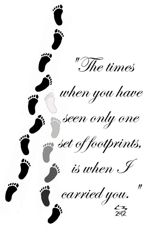 Foot prints in the sand.  If I were to get another religious tattoo, this would be it, minus the footprints. Just the quote "It was then that I carried you" @fiance9 Footprints In The Sand Tattoo, Footprints In The Sand Poem, Tattoo Foot, Religious Tattoo, Foot Tattoo, Cross Tattoo, Foot Tattoos, Inspirational Thoughts, The Sand