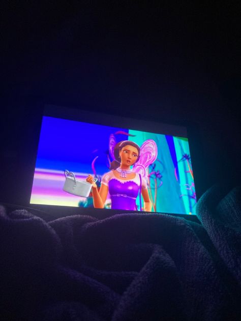 #barbie#barbiemovies Watching Barbie Movies Aesthetic, Fale Story, Night Bedroom, Rain And Coffee, Fake Insta, Boquette Flowers, Tv Watch, Chill Photos, Cozy Aesthetic