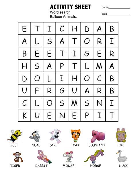 Kindergarten Word Search, Word Puzzles Printable, Word Puzzles For Kids, Easy Word Search, Kids Word Search, Word Search Puzzles Printables, Free Printable Word Searches, Free Word Search, Work Search