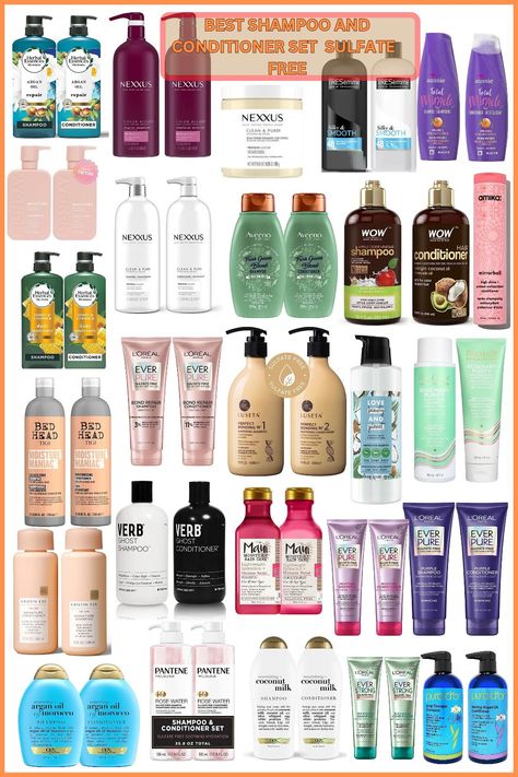 Oily Hair Shampoo And Conditioner, Popular Shampoo And Conditioner, Type 2 Hair Products, What Are The Best Shampoos, The Best Shampoo And Conditioner For Hair Growth, Shampoo Good For Hair, Guest Shampoo And Conditioner, Best Shampoo For Short Hair, Hair Care Best Products