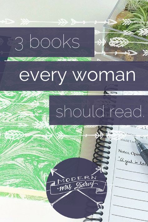 3 Books Every Woman Should Read Books Every Woman Should Read, Every Woman Should Read, Book Suggestions, Reading Challenge, Books Reading, Reading Material, What To Read, Ted Talks, E Reader