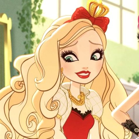 Apple white Apple White Icon, Chibi Girl Drawings, Childhood Characters, List Of Characters, After High School, Apple White, Chibi Girl, Ever After High, Cute Profile Pictures