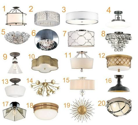 Renovation Inspiration: 20 Flush & Semi-Flush Mount Lights (That Don't Suck) Low Ceiling Chandelier, Semi-flush Mount Lights, Modern Flush Mount Ceiling Light, Low Ceiling Lighting, Flush Mount Ceiling Light Fixtures, Modern Flush Mount, Renovation Inspiration, Flush Mount Lights, House Lighting