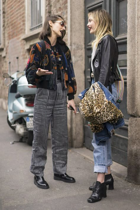 Milan Fashion Week | Model Street Style at Fashion Week Fall 2016 | POPSUGAR Fashion Photo 53 Maternity Fits, Birthday Attire, Attire Guide, Cute Tomboy Outfits, Street Style Vintage, Estilo Indie, Model Street Style, Couture Mode, Tomboy Outfits