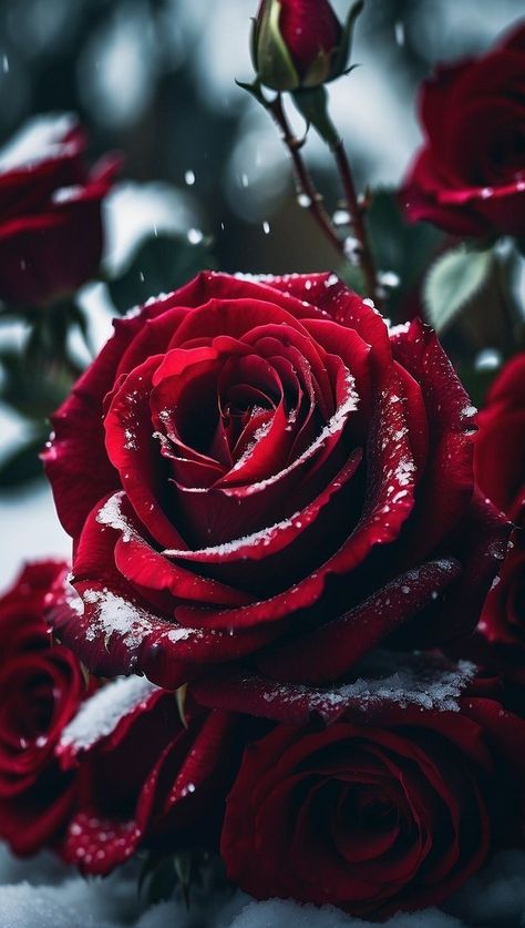 Pretty Red Wallpapers, Red Roses Background, Eevee Wallpaper, Roses Pictures, Gothic 1, Rose Pic, Red Wallpapers, Calendar Themes, Cool Flowers