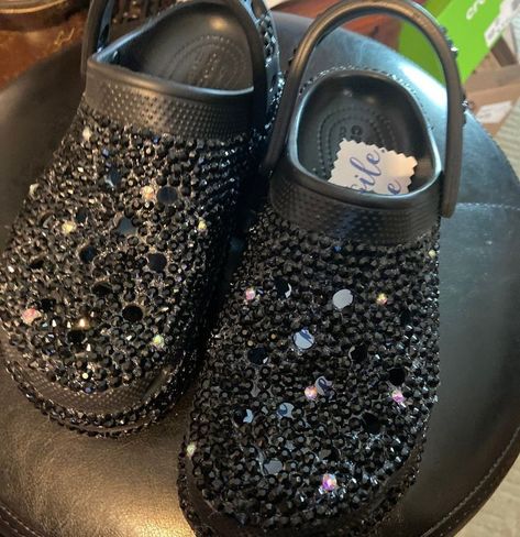 Wedding Crocs, Designer Crocs, Croc Decorations, Platform Crocs, Bedazzled Shoes, Custom Crocs, High Heel Sandals Platform, Bling Ideas, Crocs Fashion