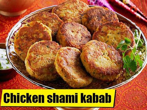 Best Chicken Shami Kabab Recipe Chicken Shami Kabab Recipe, Chicken Shami Kabab, Shami Kabab Recipe, Shami Kebabs, Shami Kabab, Pakistani Dishes, Kabab Recipe, Urdu Recipe, Single Recipes