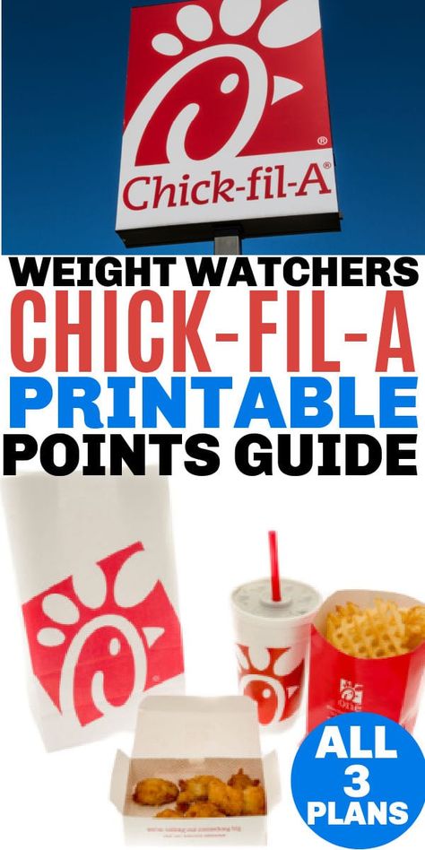 Eating Out On Weight Watchers, Ww Low Point Fast Food, Ww Chickfila, Weight Watcher Fast Food Guide, Ww Eating Out Guide, Weight Watchers Eating Out Guide, Ww Restaurant Guide, Fast Food Weight Watchers, Ww Fast Food Guide