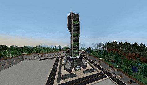 World Painter, City Minecraft, Minecraft City Buildings, Mega City, Map Minecraft, Minecraft City, Minecraft Map, Cyberpunk City, Power Grid