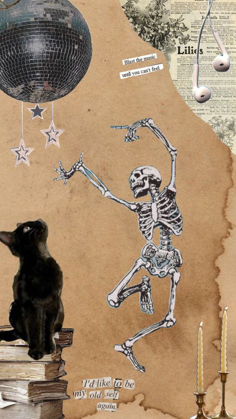 spooky szn #halloweencollage #blackcat #catlover #scrapbooking #skelecore Spooky Scrapbook Ideas, Spooky Szn, Creepy Art, Scrapbook Ideas, Connect With People, Your Aesthetic, Creative Energy, Art Inspo, Black Cat