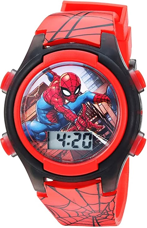 Spiderman Watch, Kids Spiderman Costume, Best Sandals For Men, Spiderman Characters, Best Kids Watches, All Spiderman, Spiderman Gifts, Spiderman Kids, Spiderman Costume