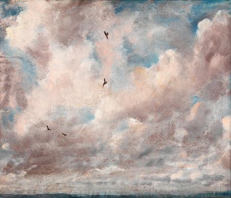 Cloud Study, John Constable, Hur Man Målar, Cloud Painting, British Art, Sky And Clouds, Landscape Prints, Art Google, Beautiful Paintings