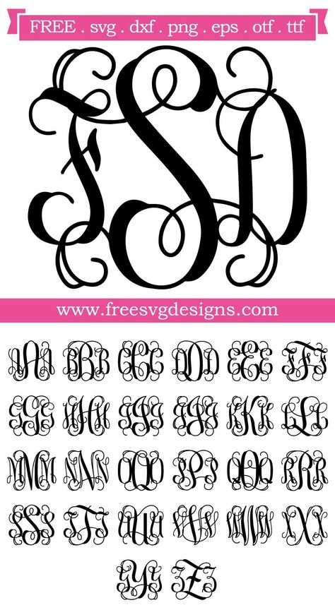 Cricut Monogram Font, Vine Monogram Font, Free Monogram Fonts, Sheriff Department, Vine Font, Christmas Fonts Free, Monogram Maker, Svg Fonts, Cricut Monogram