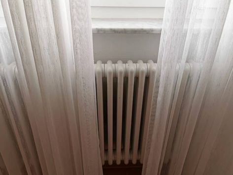 Curtains Around Radiator, Curtain Radiator Under Window, Curtain Over Radiator Window, Bedroom With Radiator Under Window, Curtain With Baseboard Heater, Curtains Over Radiator Window, Curtain Above Radiator, Curtains With Radiator Under Window, Curtains Above Radiator