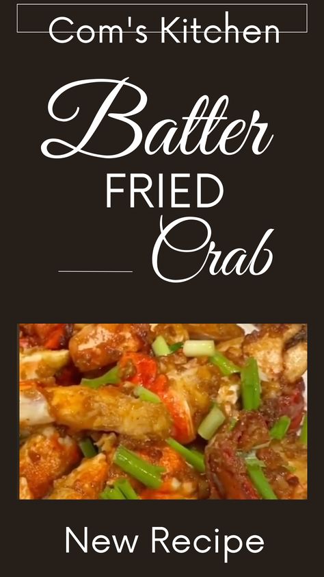 Craving some Asian-inspired seafood? Try this recipe for batter fried crab! This batter fried crab recipe is inspired by the flavors of Asia. The crispy batter and tender crab meat are perfectly complemented by the sweet, spicy, and savory sauce. Fried Crab Batter Recipe, Fried Blue Crab Recipe, Fried Crabs Recipe, Blue Crab Recipes, Fried Crab, Fried Pork Belly, Crab Recipe, Crab Meat Recipes, Christmas Dinner Recipes