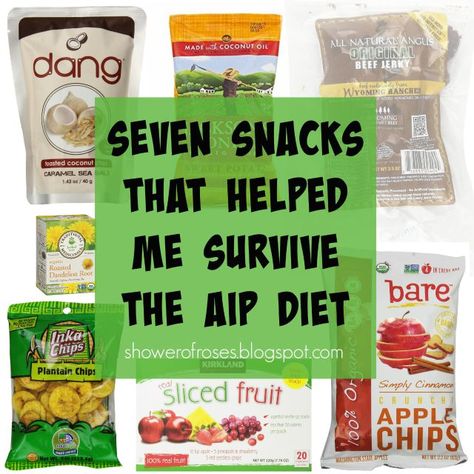 Shower of Roses: The Autoimmune Protocol :: Seven Snacks That Helped Me Survive the AIP Diet Autoimmune Diet Recipes, Aip Protocol, Aip Snack, Aip Snacks, Wahls Protocol, Aip Diet Recipes, Autoimmune Protocol Recipes, Autoimmune Paleo Diet, Autoimmune Recipes