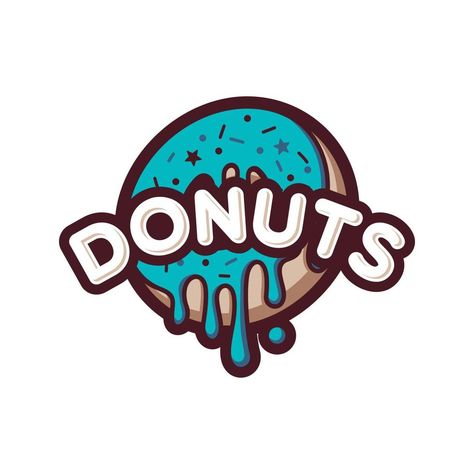 donut doughnut with king crown icon logo design in modern trendy cartoon line style clip art illustration Tailor Logo Design, Eco Logo Design, Crown Icon, Donut Logo, Farm Logo Design, Icon Logo Design, Typographic Logo Design, Cake Logo Design, Elegant Logo Design