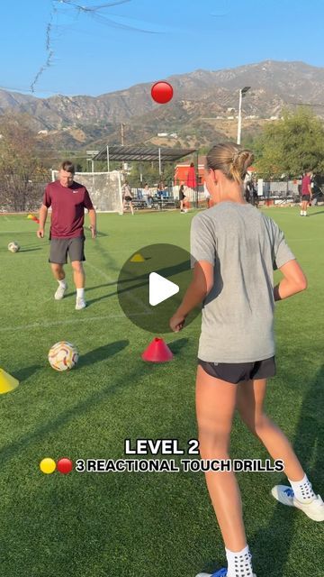 Michael Holzer on Instagram: "3 REACTIONAL First Touch Drills in Soccer 🟡🔴 #soccerdrills #reaction #firsttouch #soccertraining #yellow #red" Soccer Drills, Soccer Training, Drills, Soccer, Yellow, Red, On Instagram, Instagram, Football