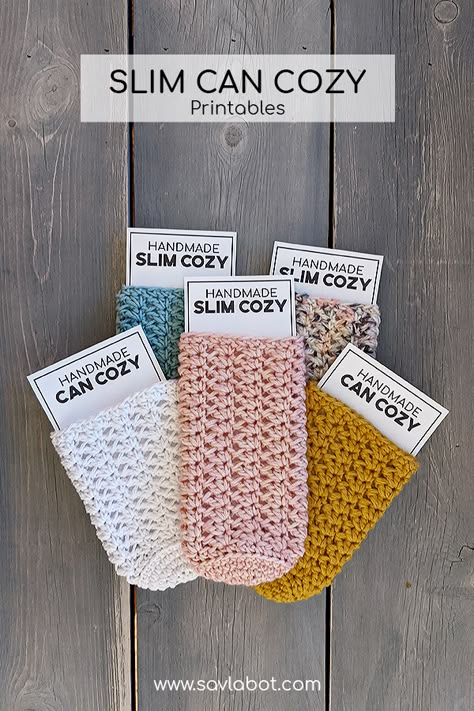 Koozie Pattern, Crochet Koozie, Crochet Cozies, Cup Cozy Crochet Pattern, Crochet Cup Coaster, Crochet Craft Fair, Coffee Cozies, Can Cozy, Kitchen Crochet