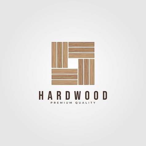 Wood Logo Design Ideas, Wood Graphic Design, Wood Logo Branding, Flooring Logo, Wood Logo Design, Logo Texture, Real Estate Company Names, Gate Logo, Wooden Logo