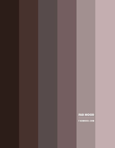 Plum Taupe Bedroom, Dusty Purple Color Scheme, Mauve And Gray Color Palette, Mauve Pallete Color, Mauve Brown Bedroom, Mauve Black And White Bedroom, Masculine Mauve Bedroom, Deep Muted Color Palette, Sw Deepest Mauve