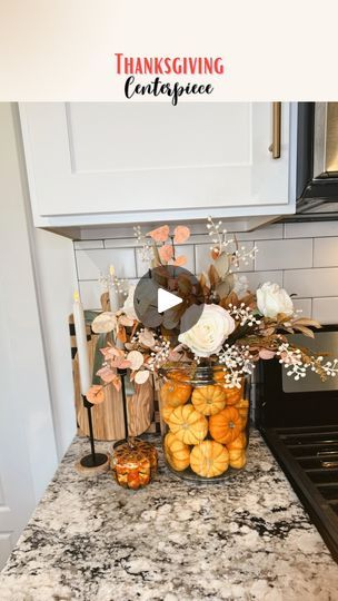 8.4K views · 824 reactions | Thanksgiving Centerpiece Idea 🤎🧡

So I am actually one of those that puts up my Christmas tree right after Halloween haha so I dont really do “Fall Thanksgiving” decorating (I figure you can still celebrate the holiday the exact same) however I know there is a lot of you that do, and I really felt like trying this out!! And it kind of makes me want to leave this out for Thanksgiving haha so maybe I will!! 

I just used real mini pumpkins I found at a local grocery store and used them as a vase filler! I added the white roses to give it a more special occasional look! 

Comment SHOP below to receive a DM with the link to shop this post on my LTK!

Enjoy your weekend! 🧡

https://liketk.it/4UgT7 | Cherish Larsen - Seasonal/Holiday Favorites! Cherish Larsen, Thanksgiving Decorating, Local Grocery Store, Island Decor, Thanksgiving Centerpieces, Enjoy Your Weekend, Fall Decorations Porch, Mini Pumpkins, Vase Fillers